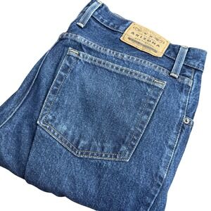 Arizona Jean Company Mens 38x30 Blue Denim Jeans Straight Leg Casual Pants